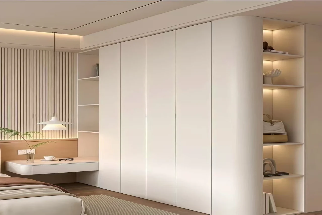 Cabinet-front application image from the aluminum cabinetry catalog