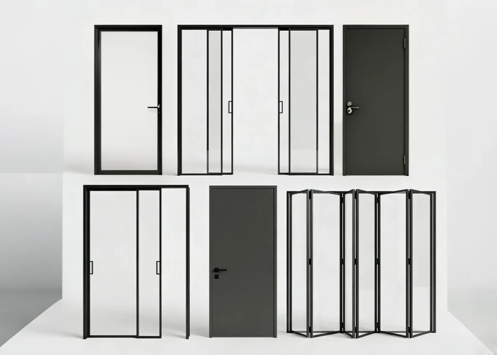Aluminum alloy door products
