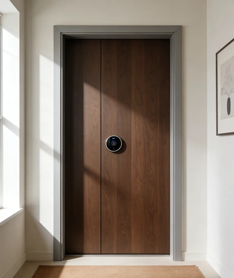 Aluminum alloy entrance door