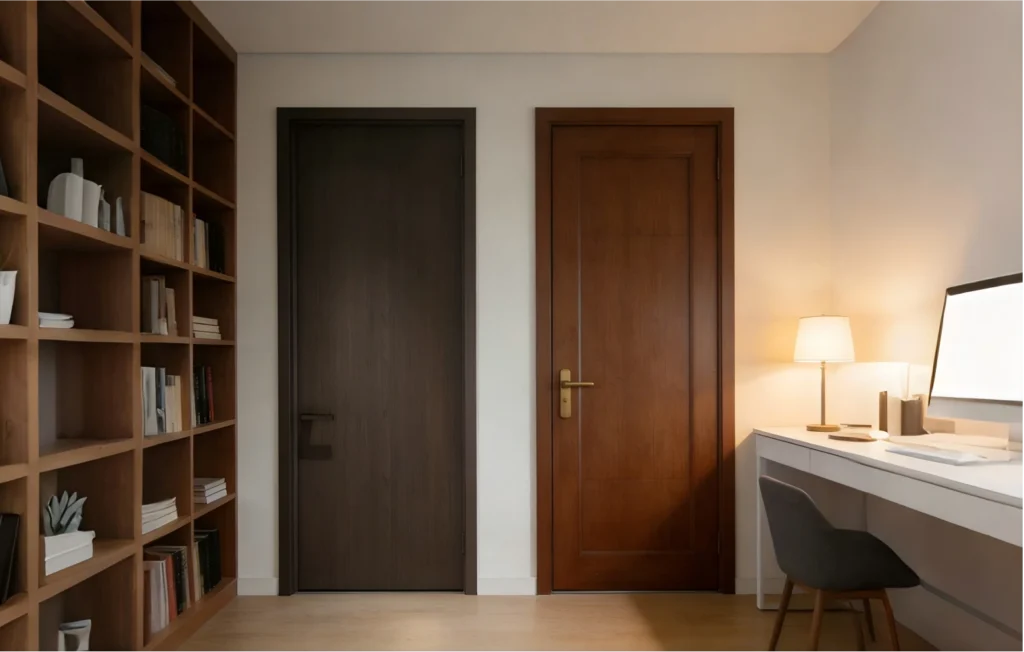 Aluminum alloy indoor door