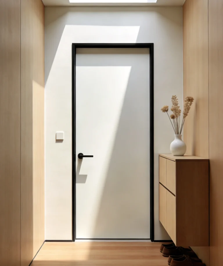 Aluminum alloy indoor door
