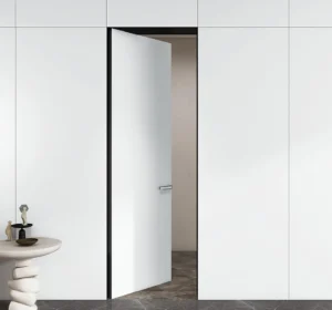 Aluminum alloy coated door