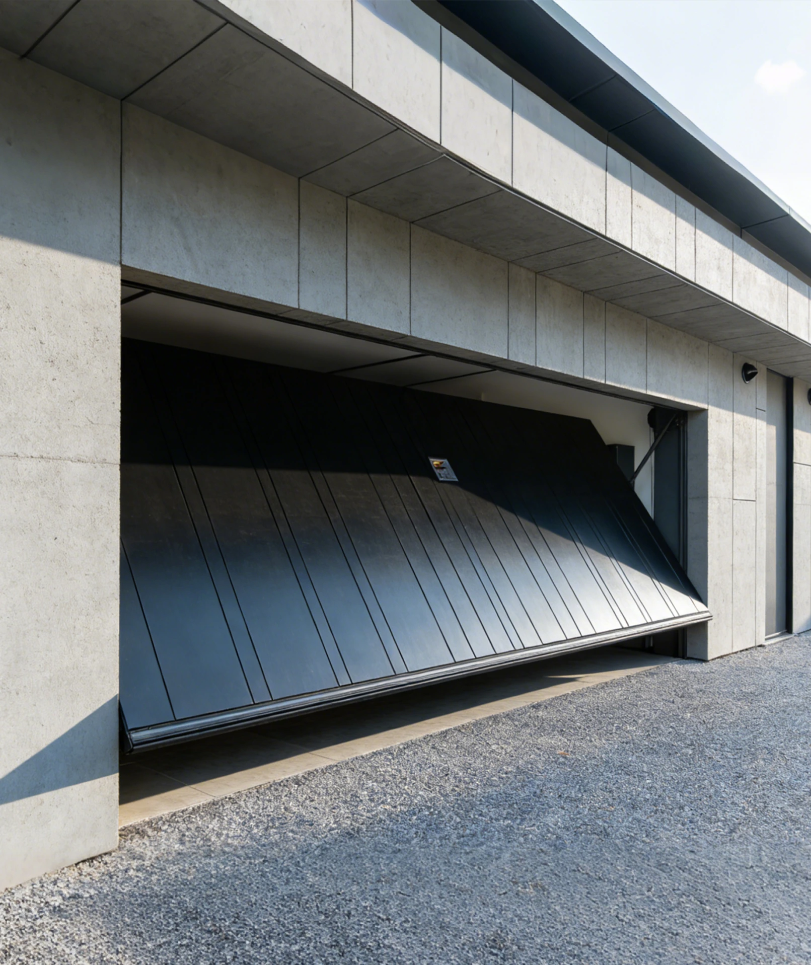 Aluminum alloy garage door