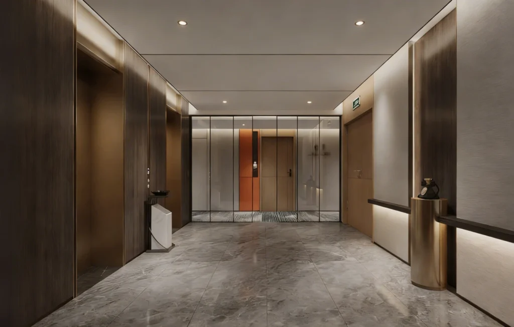 Aluminum alloy hotel project engineering