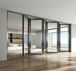 Heavy-duty folding door