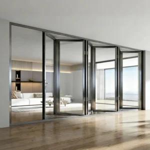Heavy-duty folding door
