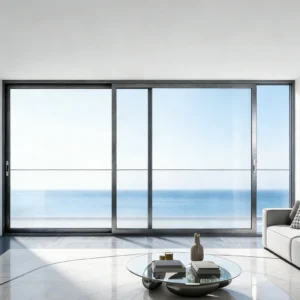 Heavy duty sliding door